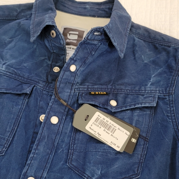 G-STAR RAW Men Denim Shirt - Picture 12 of 14